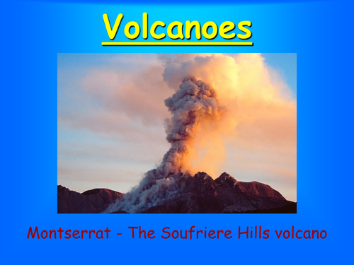 montserrat volcano case study a level
