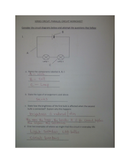 SERIES AND PARALLEL CIRCUIT WORKSHEET WITH ANSWERS | Teaching Resources