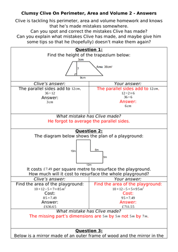 Clumsy-Clive-On-Perimeter--Area--Volume-2---Answers.docx