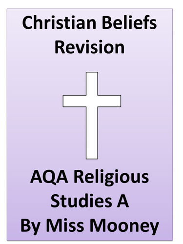 Christian Beliefs Revision Booklet