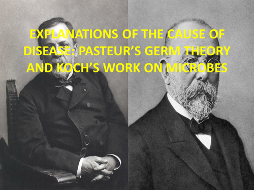 GCSE History Medicine in Britain L12 Pasteur's Germ Theory and Koch's Work on Microbes