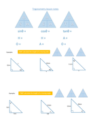 Angle of elevation and depression worksheet