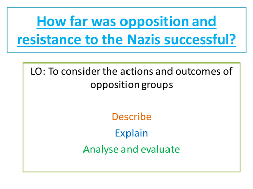 The impact of war on Germany 1939-45 | Teaching Resources