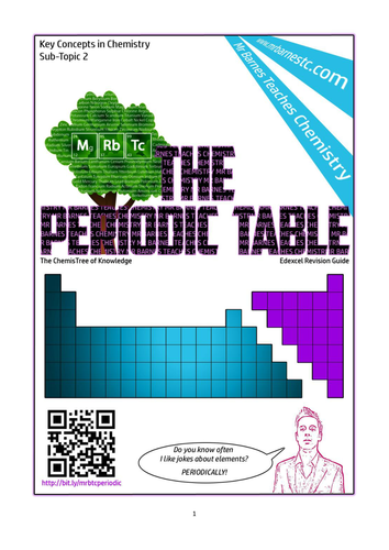 the periodic table gcse 2016 revision guide teaching resources