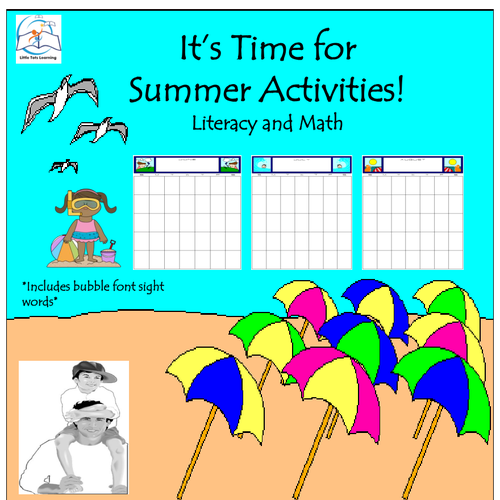 Kindergarten summer packet teaching resources