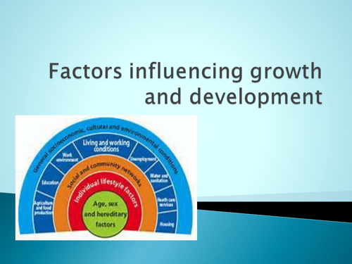 Factors influencing human growth and development - powerpoint presentation