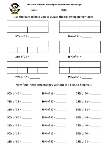 KS2: Percentages Resource Pack | Teaching Resources