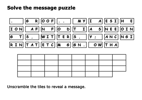 Solve the message puzzle from Isambard Kingdom Brunel