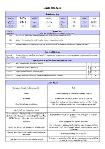 Solubility - complete lesson (KS3) | Teaching Resources