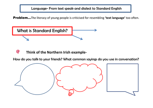 Dialect lesson resources | Teaching Resources