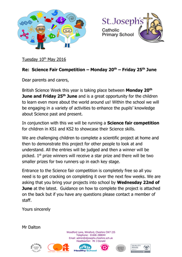 Whole School Science Fair | Teaching Resources