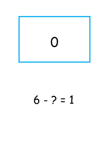 Treasure hunt subtraction up to 10