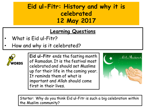 Eid ul-Fitr