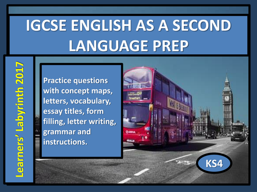 IGCSE English as a Second Language Prep