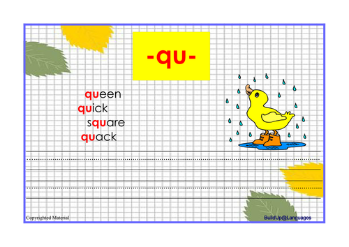 -qu- phonics