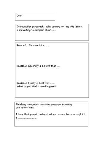 KS2 Formal Letter Writing | Teaching Resources