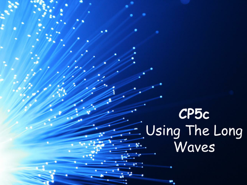 Edexcel CP5c Using The Long Waves