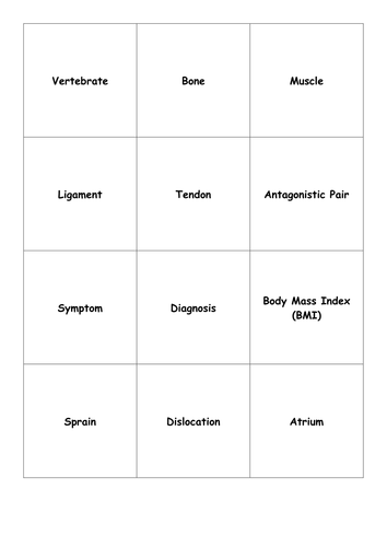 GCSE Biology (OCR) Key Term Definition Flashcards (B7)