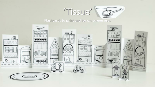 Tissue Quote flashcards: For Print and Onscreen use with Instructions