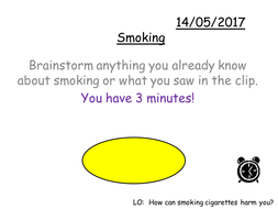 simple presentation about smoking