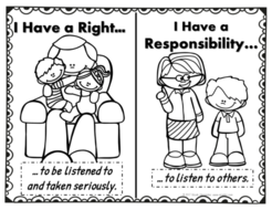 Rights and Responsibilities of a Child Posters and Notebook Size Prints ...