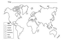 Six Major World Religions Timeline by TeachElite - Teaching Resources - Tes