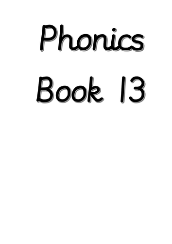 Year 1 phonics books