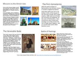 Anglo Saxon Timeline by MikeRichards - Teaching Resources - Tes