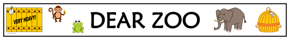 Dear Zoo Writing Maths And Display Eyfs Teaching Resources