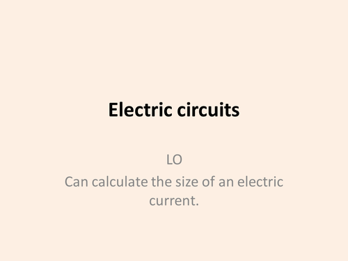 Physics lesson pack 4