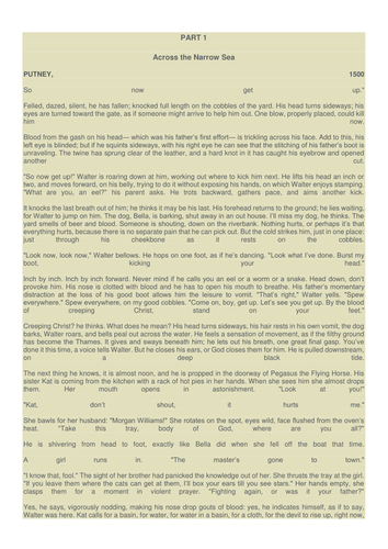 21st century fiction- bundle of 30 extracts (b) | Teaching Resources