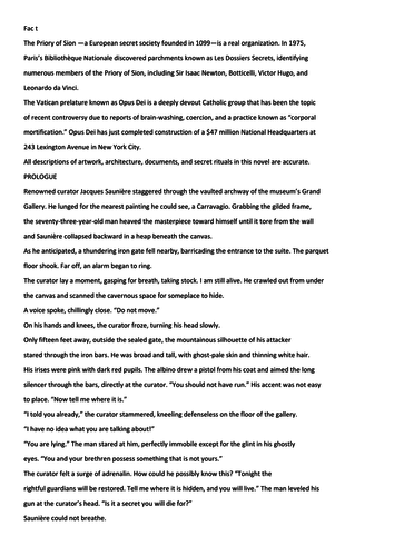 21st century fiction- bundle of 30 extracts (b) | Teaching Resources