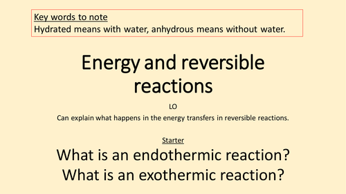 Chemistry lesson pack 2