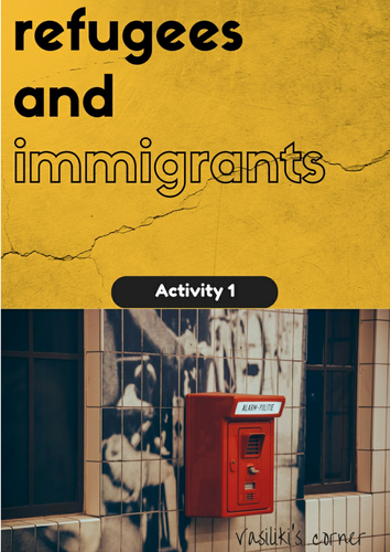 Refugees and immigrants Activity 1