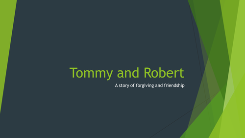 Tommy and Robert a story of forgiveness