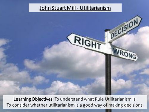 Importance Of Utilitarianism