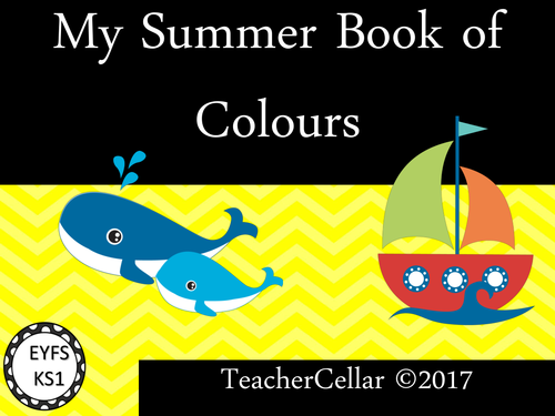 My Summer Book of Colours EYFS/KS1
