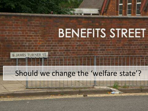 Debate: Benefits system in the UK (1-2 lessons) KS3/4