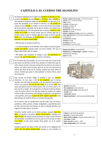 Manolito Gafotas - Chapter 2