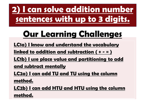 Key Stage 2 Maths: Addition and Subtraction