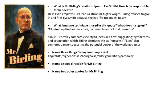 An Inspector Calls Revision Quiz Cards | Teaching Resources