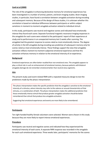 research design of canli study