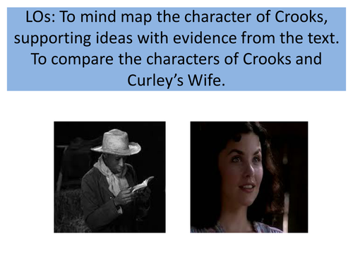 OF MICE AND MEN SCHEME OF WORK - THE CHARACTER OF CROOKES - KS4 ...