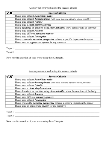 aqa english language paper 1 section b part 2 teaching resources