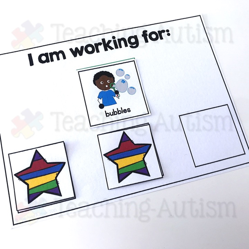 I Am Working For Visual Reward System Teaching Resources