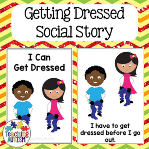 Free Printable Social Story About Choosing What to Wear