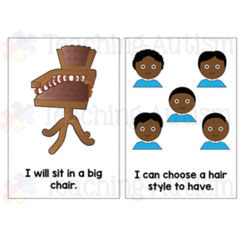 Going to Hairdressers Social Story Teaching Resources