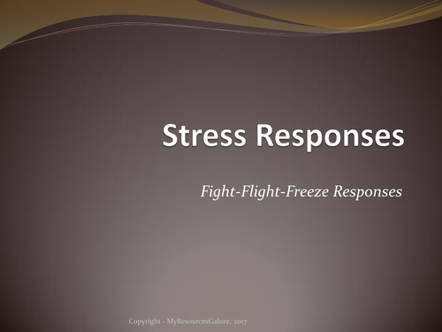 Health Psychology: Stress Responses