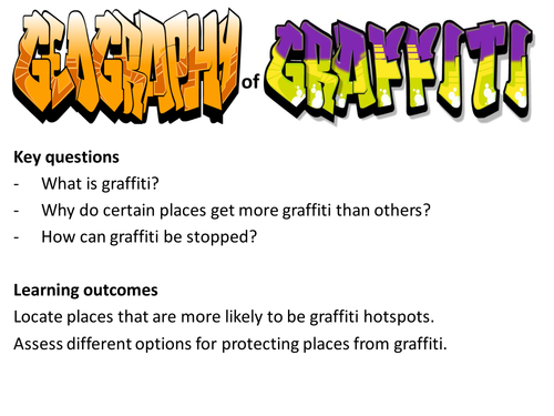 Geography of Crime- Graffiti