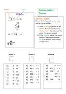 Skill Drill - Missing number - Division - Differentiated | Teaching